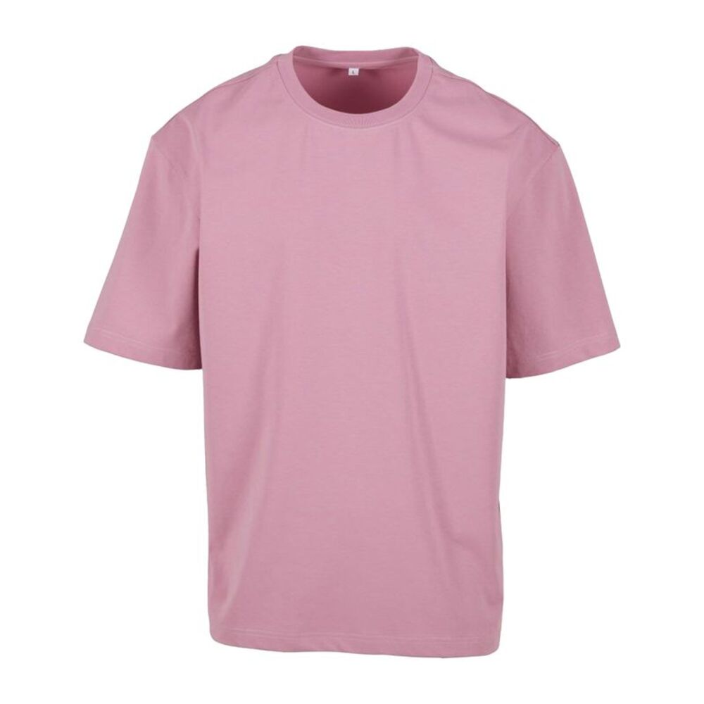 Build Your Brand Mens Sorona Loose Fit T-Shirt / Dusty Pink